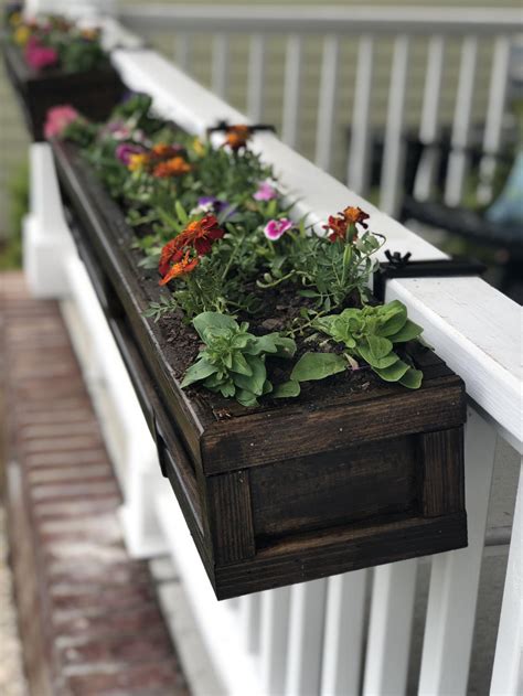 hanging planter boxes for balconies